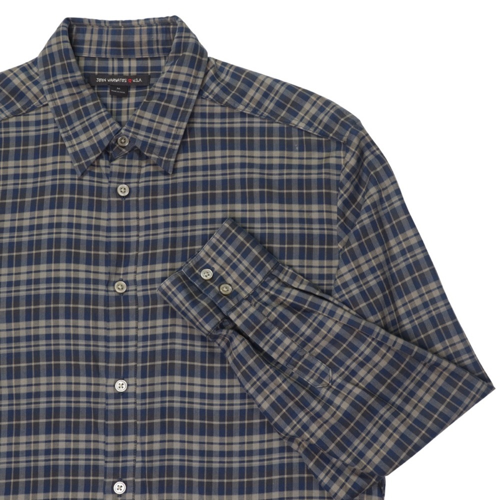 John Varvatos Long Sleeve Shirt Men’s Size Size Medium Plaid